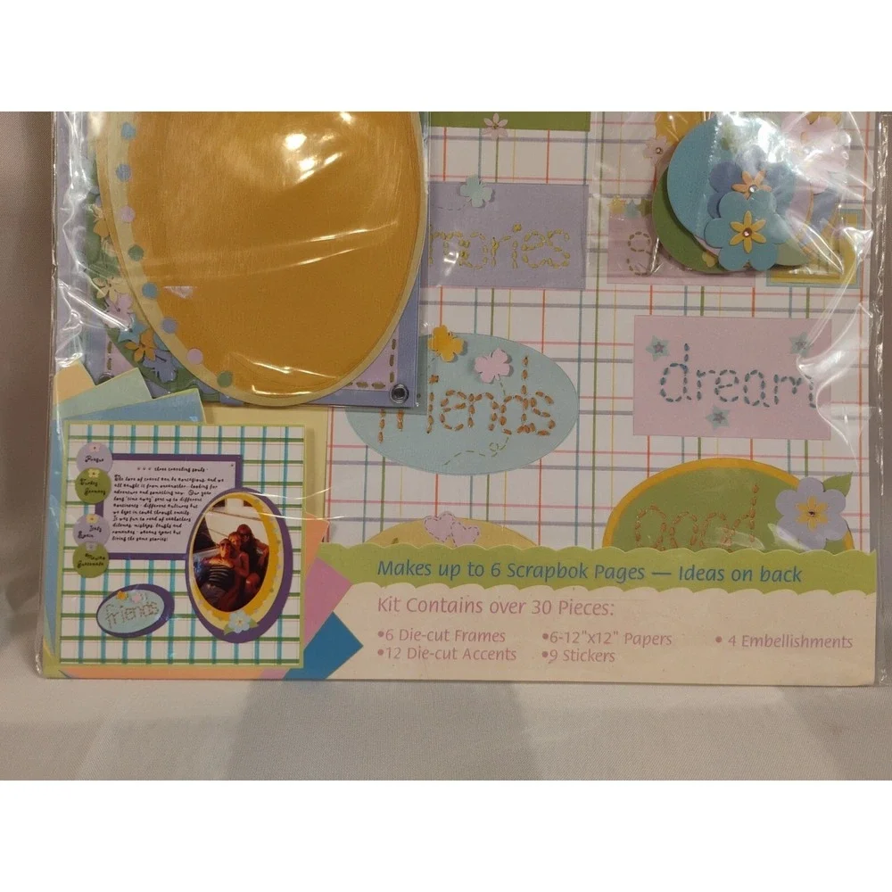Colorbok EVERYDAY MEMORIES Perfect Pages Scrapbook Embellished‎ Kit 12 x 12